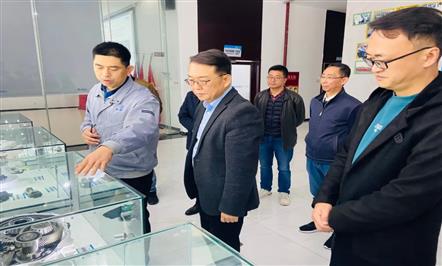 绵阳市人大常委会副主任、民进市委主委李京平一行莅临008PG国际集团调研