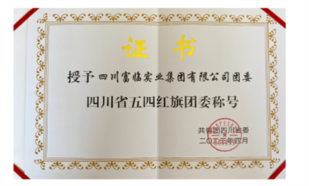 喜报——008PG国际集团团委荣获“四川省五四红旗团委”称呼